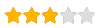 three stars