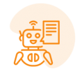 a robot talking