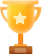 a trophy
