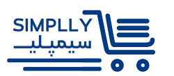 Logo of a website called (simplly) with a shopping cart