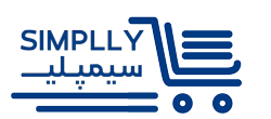 Logo of a website called (simplly) with a shopping cart